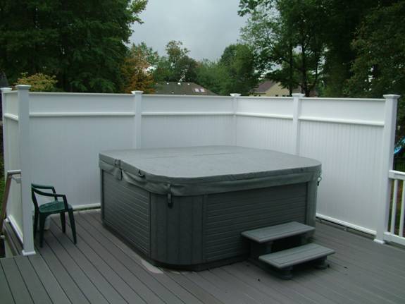 Hot Tub with Privacy Walls - Millstone, NJ